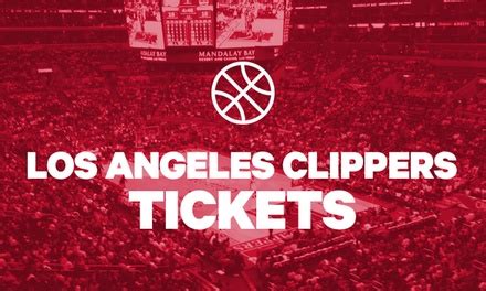 clippers game tickets
