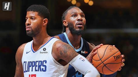 clippers vs grizzlies full game highlights