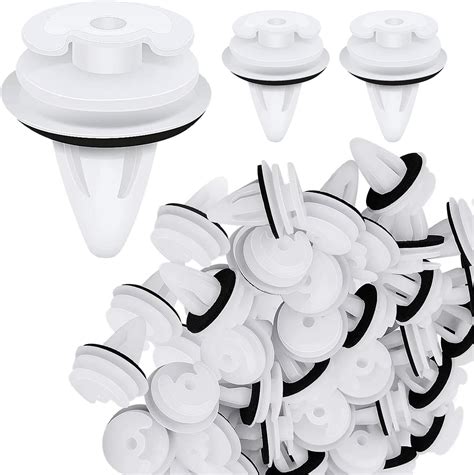 6 guides Clips plastiques Tube plastique fixation appuietête peugeot