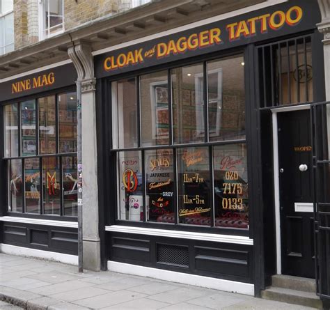 Inspirational Cloak And Dagger Tattoo Shop References