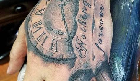 Clock Tattoos for Men (With images) | Watch tattoos, Clock tattoo