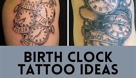 Pinterest | Time tattoos, Clock tattoo, Clock tattoo design