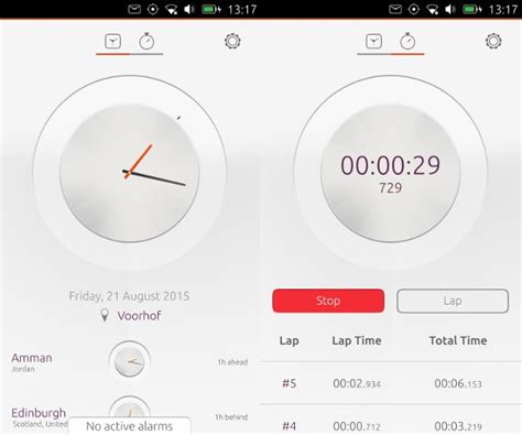 Clock App In Ubuntu