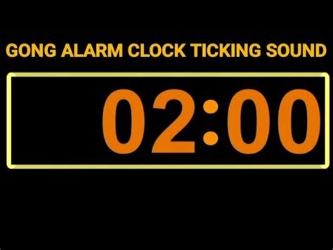 Clock Countdown With Sound