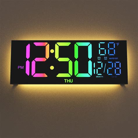 Clock Digital Neon