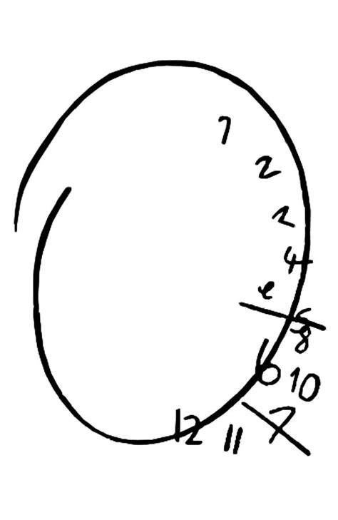 clock drawing hannibal