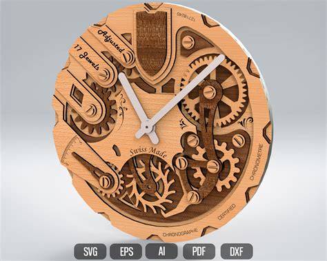 clock dxf