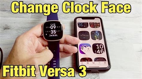 Clock Face On Versa 3