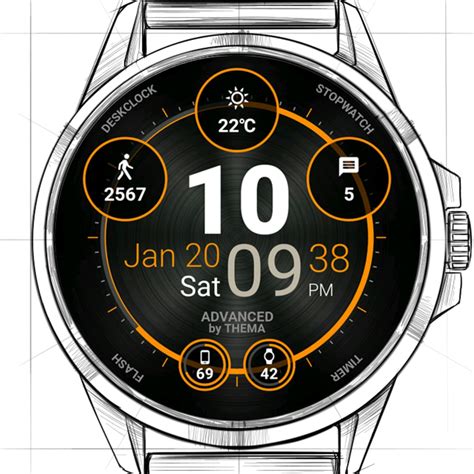 Clock Face Widget Apk
