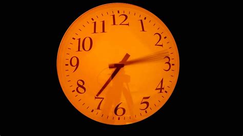 Clock Going Back Video