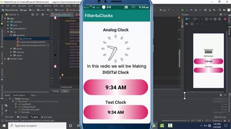 Clock In Android Java