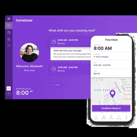 Clock In On Homebase