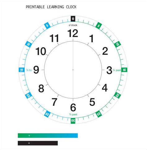 Clock Learning Template