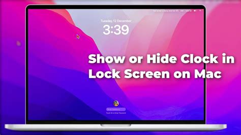 Clock Lock Screen Mac