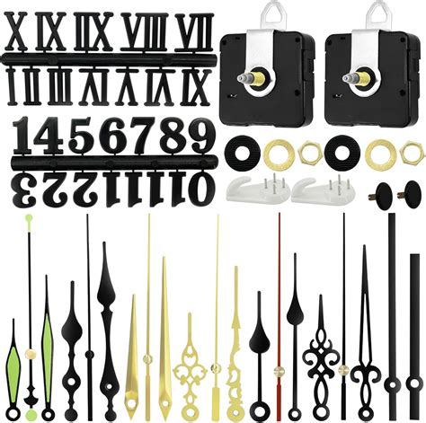 Clock Mechanism Kit With Numbers