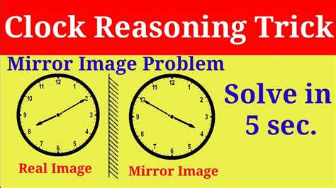 clock mirror image problems