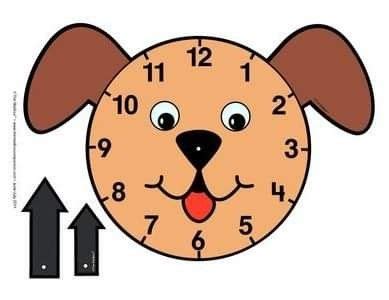 Clock Practice Dog