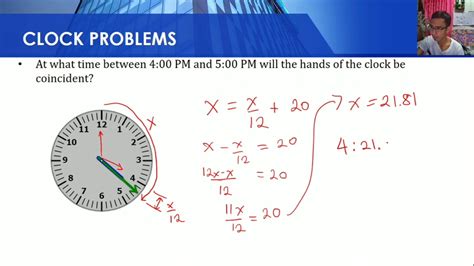 Clock Problems Formula