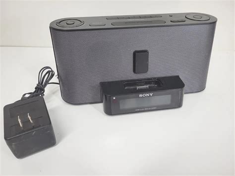 Clock Radio Speaker Docking Station
