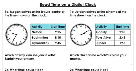 Clock Reasoning Quiz