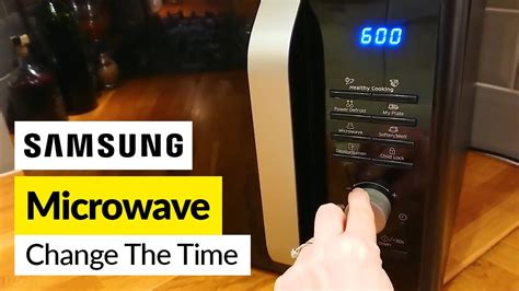 Clock Set Samsung Microwave