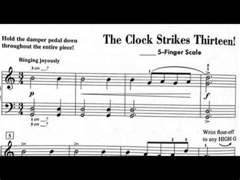 Clock Strikes Thirteen Faber