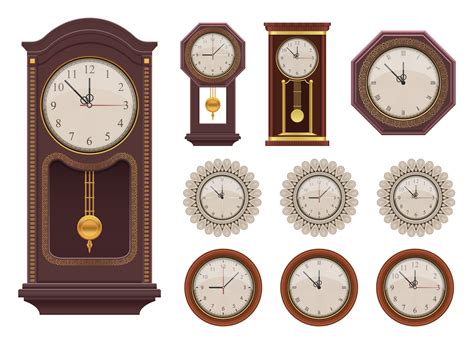 Clock Vector Design Free