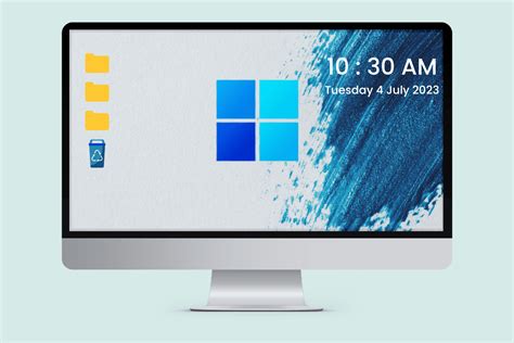 Clock Widget For Windows 11