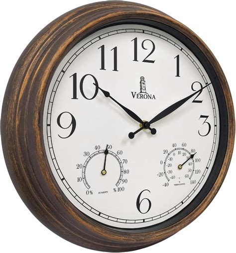 Clock With Thermometer And Humidity