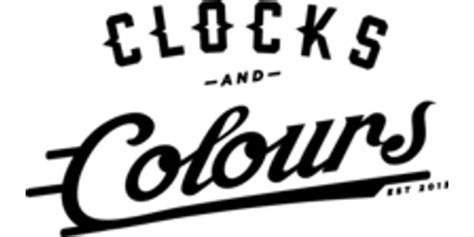 Clocks And Colors Discount Code
