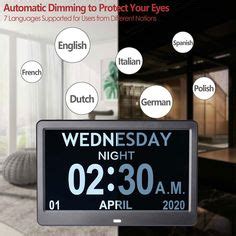 Clocks For Poor Eyesight