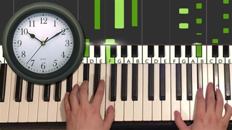 Clocks Piano Tutorial Youtube