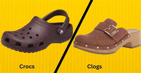 Clog Vs Crocs