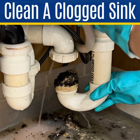 clogged drain cleaning