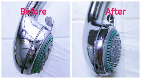 Clogged Shower Head Fix