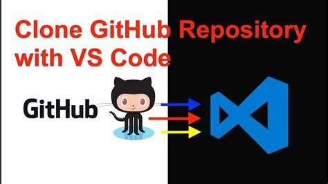 clone github repository using visual studio code ide
