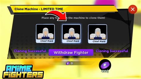 Clone Machine Anime Fighters