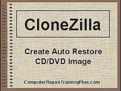 Clonezilla Auto Restore Image
