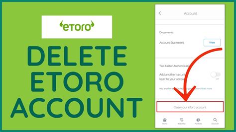 How to Delete Your eToro Account InvestinGoal