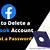close facebook account without password