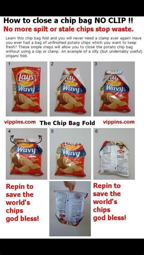 Close Chips Bag Hack