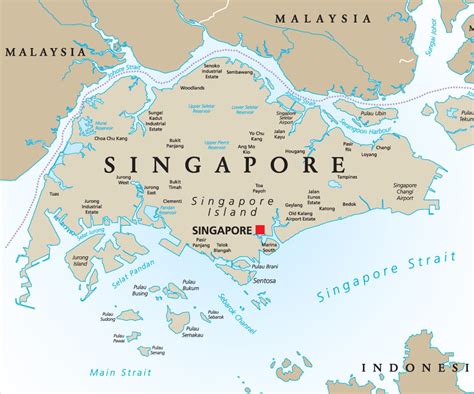 closest countries to singapore