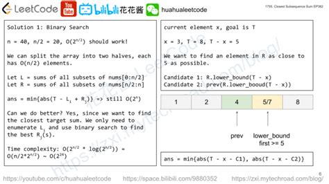 closest subsequence sum leetcode