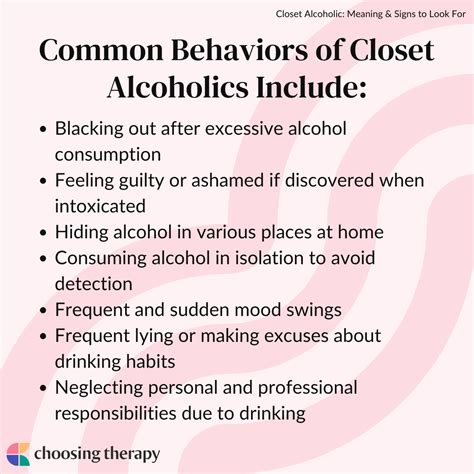 closet alcoholic definition