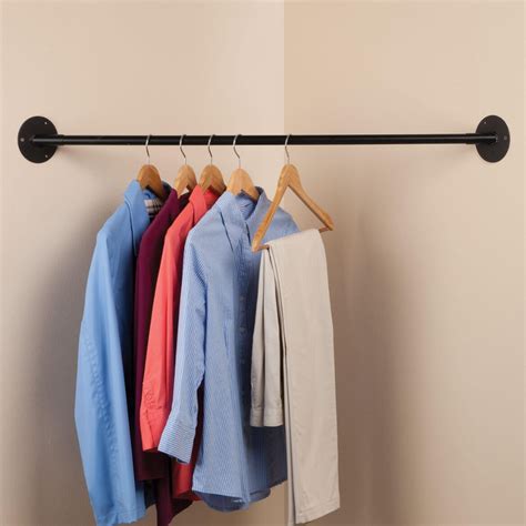 closet bar rod holder