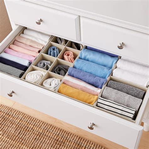 closet drawer organizer for clothes