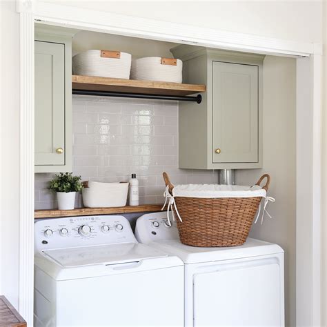Closet Laundry Room Makeover
