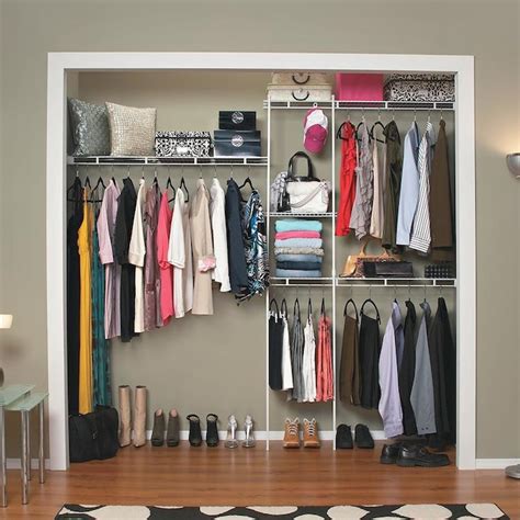 closet organizer systems at lowe's