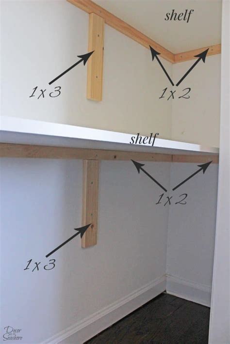 Closet Shelf Diy
