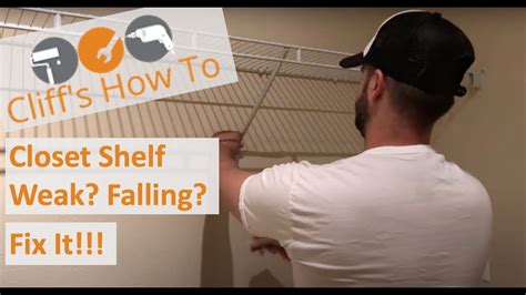 Closet Shelf Falling